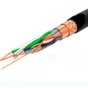 Bobina de cable UTP Marca Nitrotel cat5e para aplicaciones de Antenas o EMI